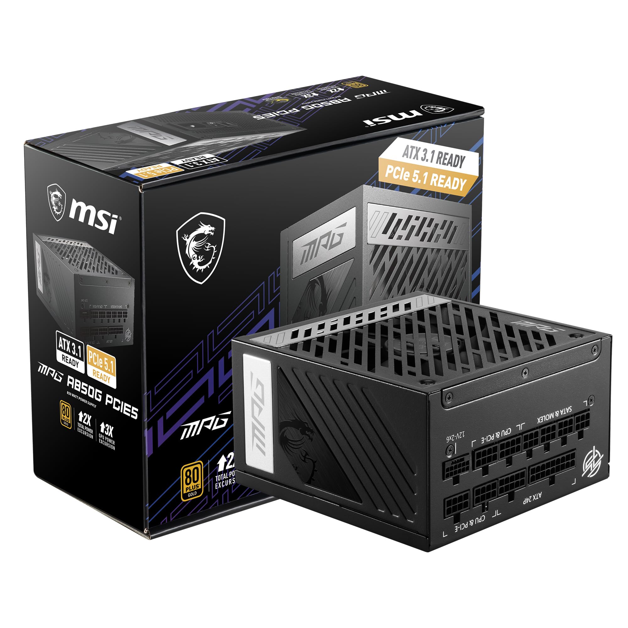 MSI MPG A850G PCIE5 product image